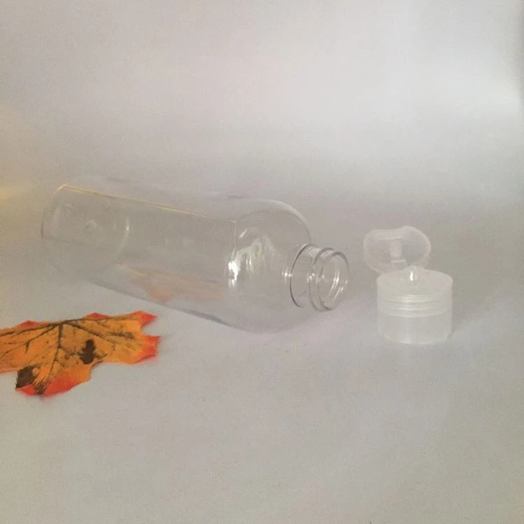 240ml Transparent Cosmetic Plastic Pet Pump Empty Shampoo Bottle (4)