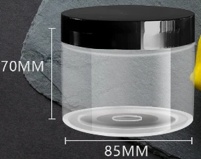 Cosmetic Jars With Lid For Body Cream Skincare