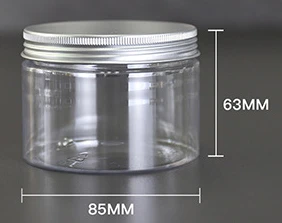 Cosmetic Jars With Lid For Body Cream Skincare