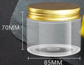 Cosmetic Jars With Lid For Body Cream Skincare