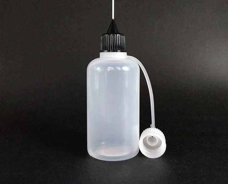 PE Plastic Bottle With Needle Cap