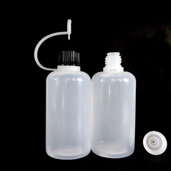 PE Plastic Bottle With Needle Cap