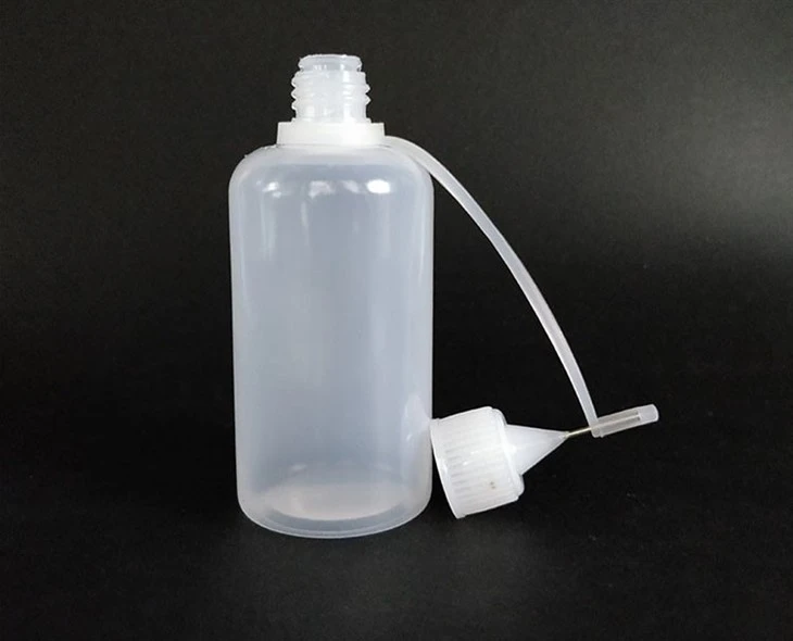 PE Plastic Bottle With Needle Cap