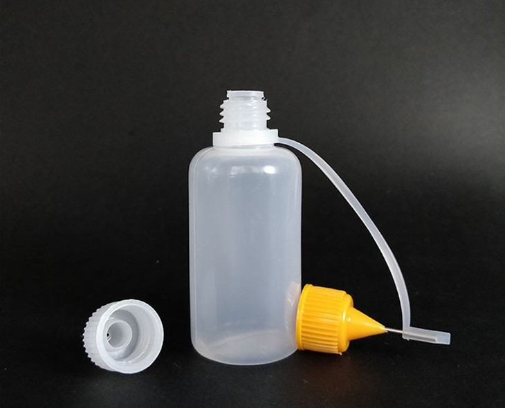 Pe Plastic Squeeze Bottle With Needle Cap