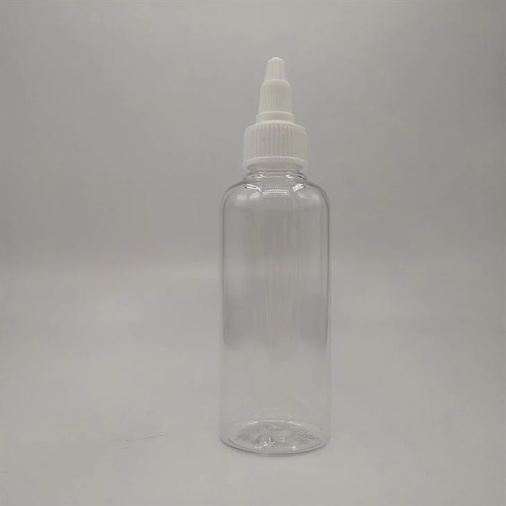 Plastic Clear Sharp Mouth Squeeze Bottle
