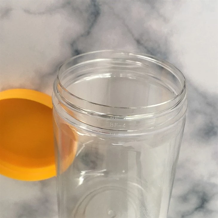 Plastic Cream Jar With Plastic Lid