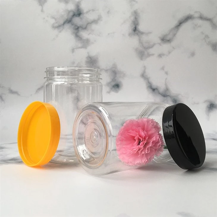 Plastic Cream Jar With Plastic Lid