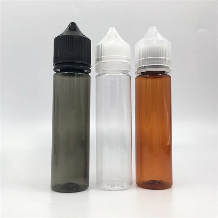 Plastic V3 E Liquid Chubby Liquid Dropper Bottle With Cap