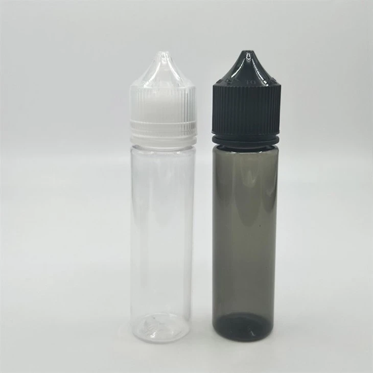 Plastic V3 E Liquid Chubby Liquid Dropper Bottle With Cap