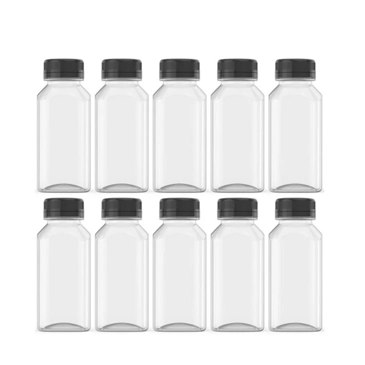 Square Disposable Juice Bottle
