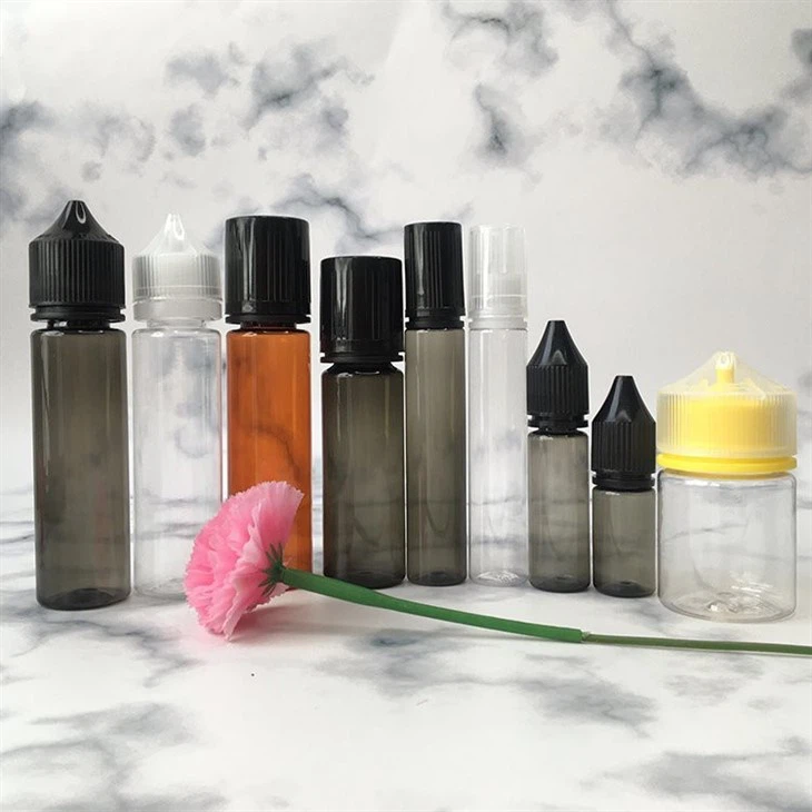Squeezable 60ml Empty Drop Bottle