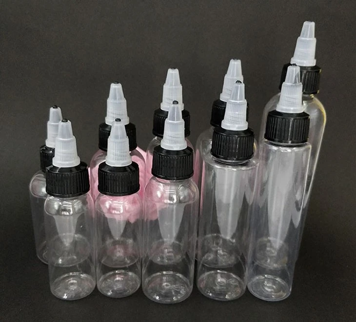 Twist Top Applicator Bottle With Open/Close Nozzle