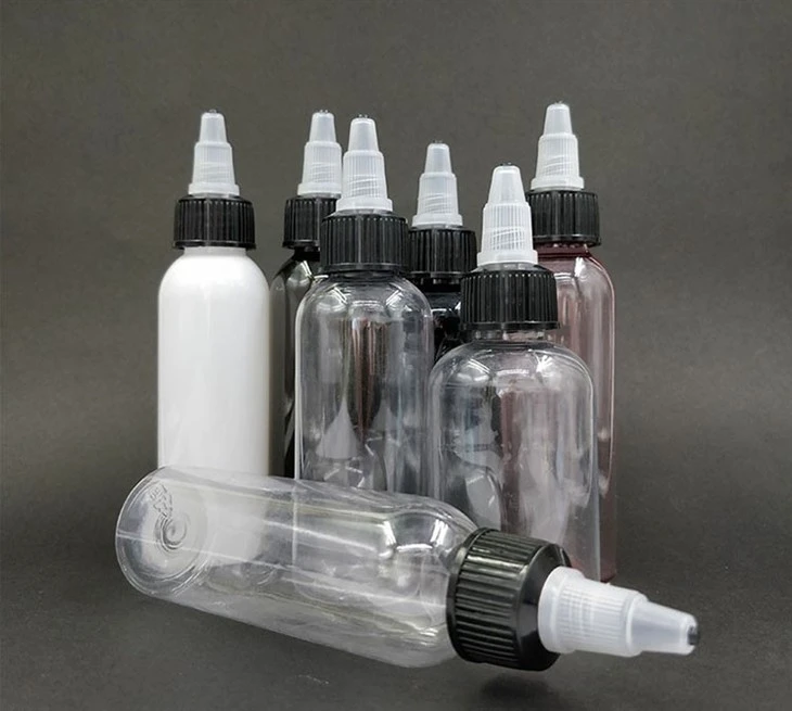 Twist Top Applicator Bottle With Open/Close Nozzle