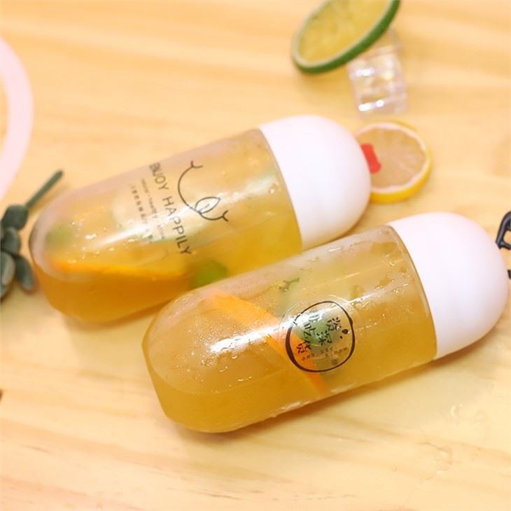 Plastic 350ml Pet Plastic Beverage Juice Bottle