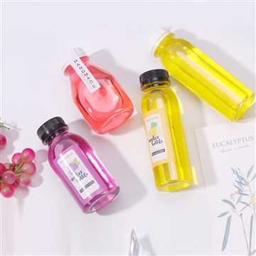 زجاجات الشرب البلاستيكية PET مربعة 60 مل