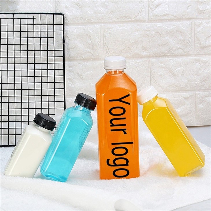 NH PET Square Beverage Juice Bottles NH PET Square Beverage Juice Bottles