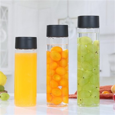 أكواب المشروبات البلاستيكية NH PET 400ml 500ml 600ml زجاجات الشرب البلاستيكية عصير الفاكهة